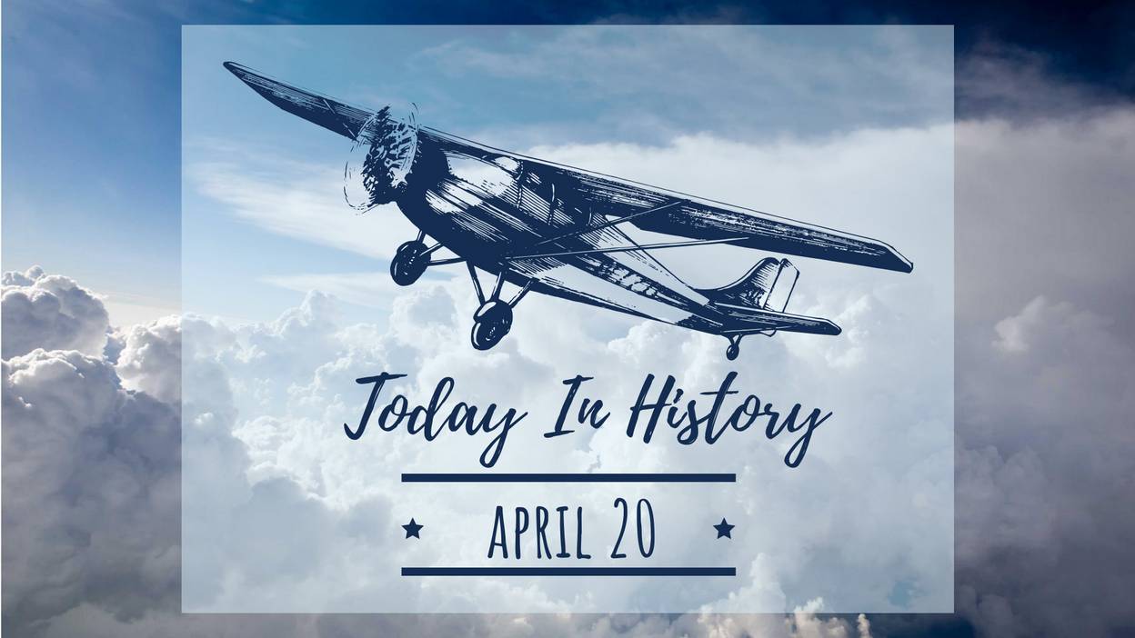 April 20 Fun Facts about Today in History Dinosaur Facts